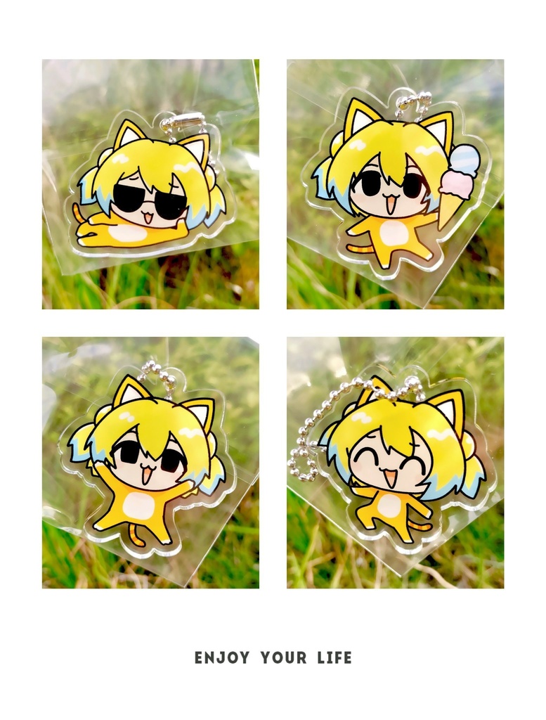 【ランダム】パイねこアクキー