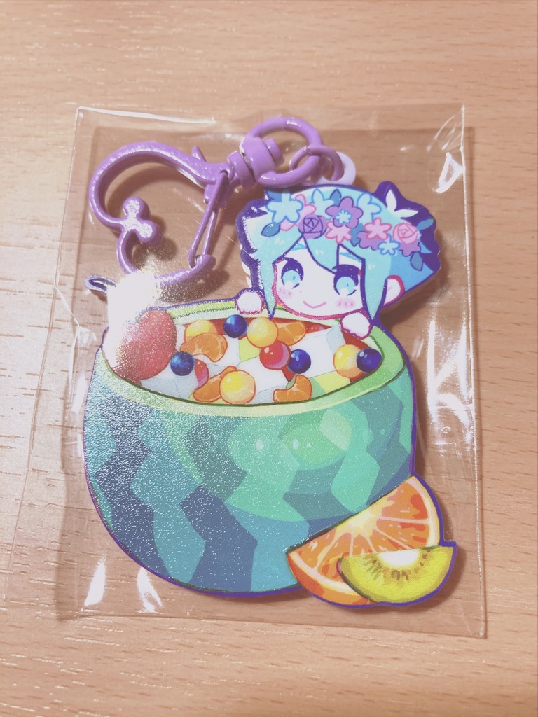 【展示】OMORI アクリルキーホルダー