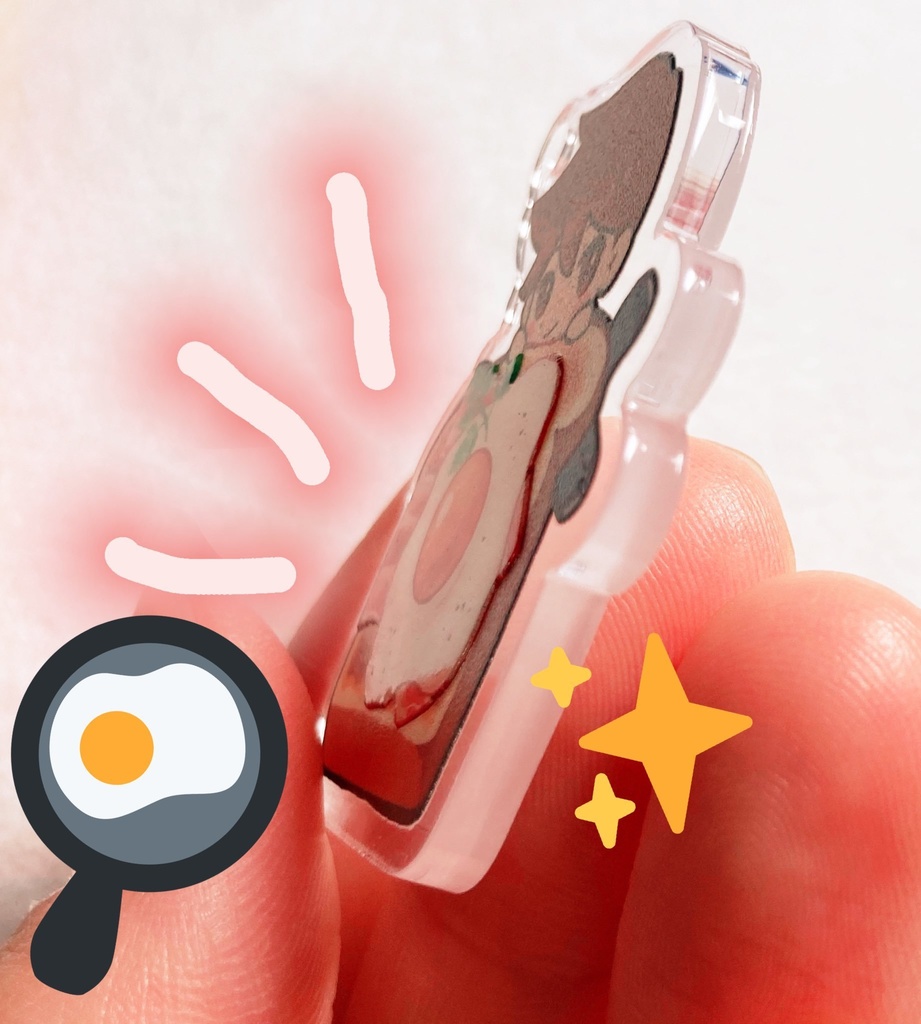 【展示】OMORI アクリルキーホルダー Cセット