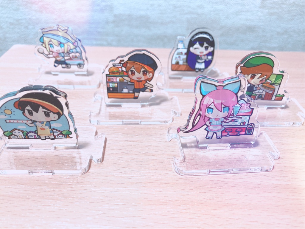 【展示】OMORI ミニアクリルフィギュア