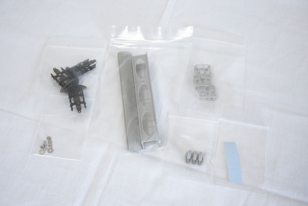 J.G.ブリル社製客車 「ブオネ1」差替車体 UVレジン製キット 1:150 Nゲージ