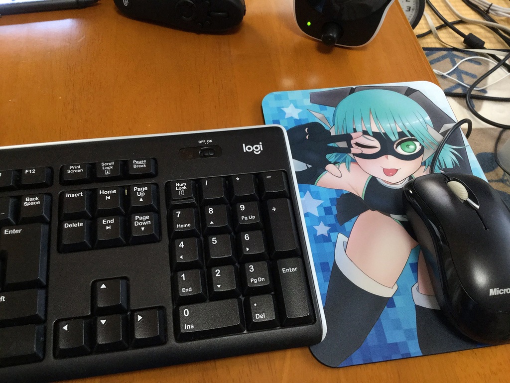 インデンカ.XUオリジナルマウスパッド①「エバーガール」