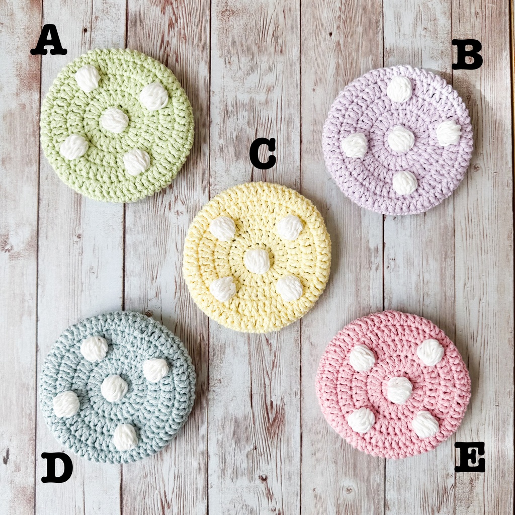 【10~12cmぬい】きのこフリルベレー帽