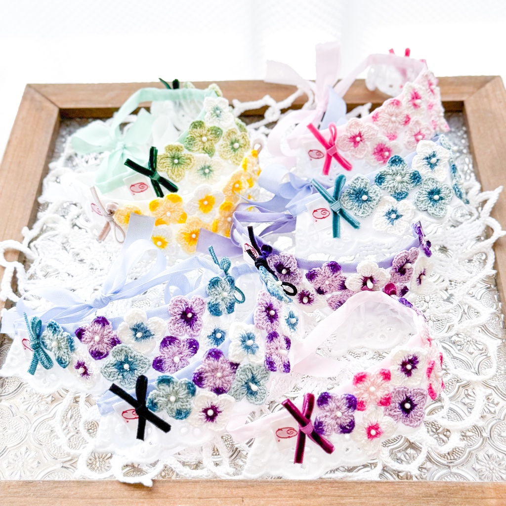 【ぬい用】紫陽花のヘッドドレス