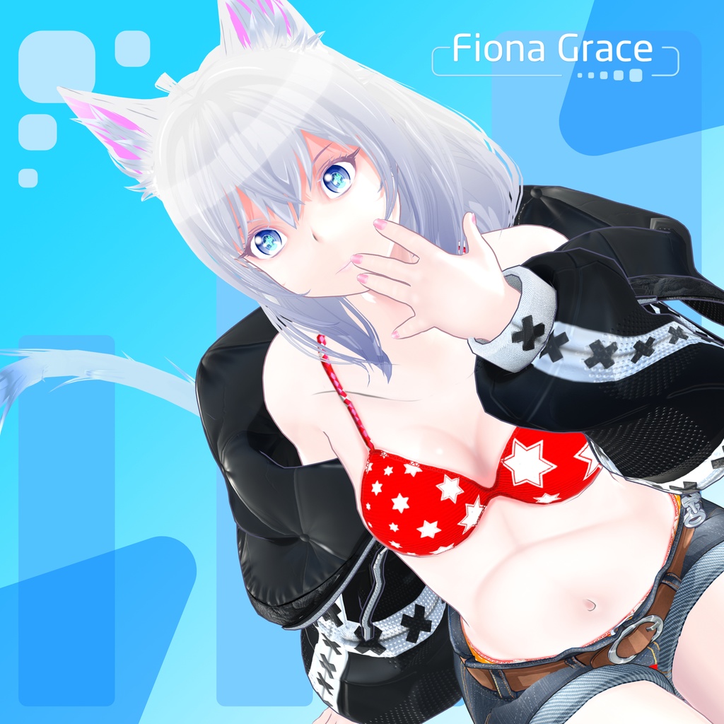 オリジナルキャラクター 3Dモデル