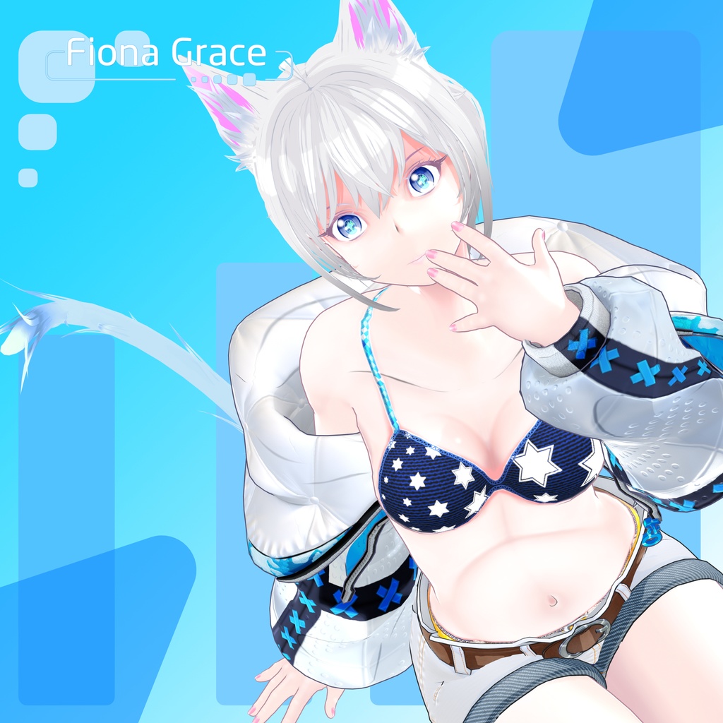 オリジナルキャラクター 3Dモデル