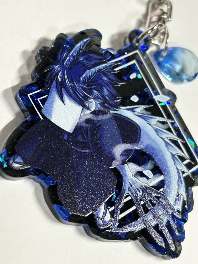 ふさんのキラキラアクキー