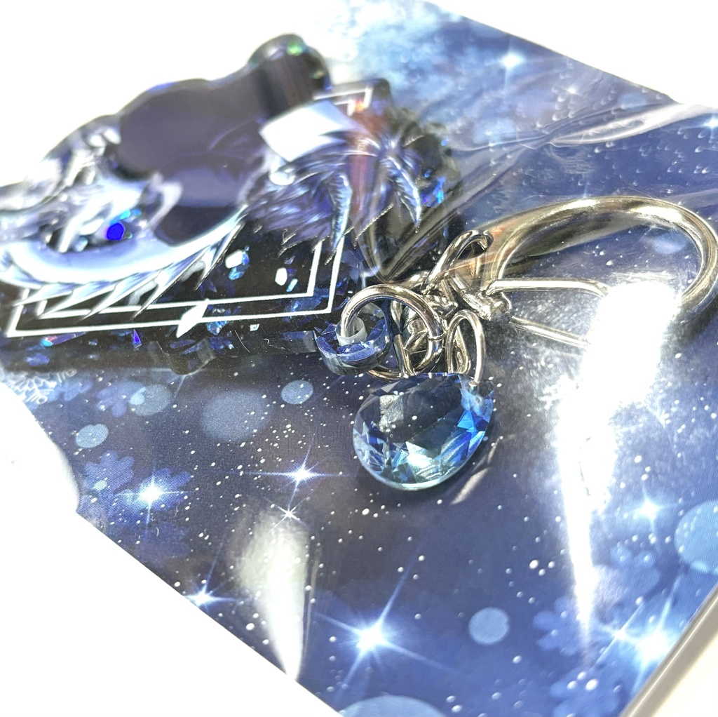 ふさんのキラキラアクキー