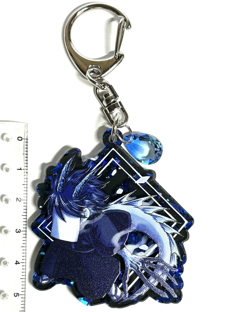 ふさんのキラキラアクキー