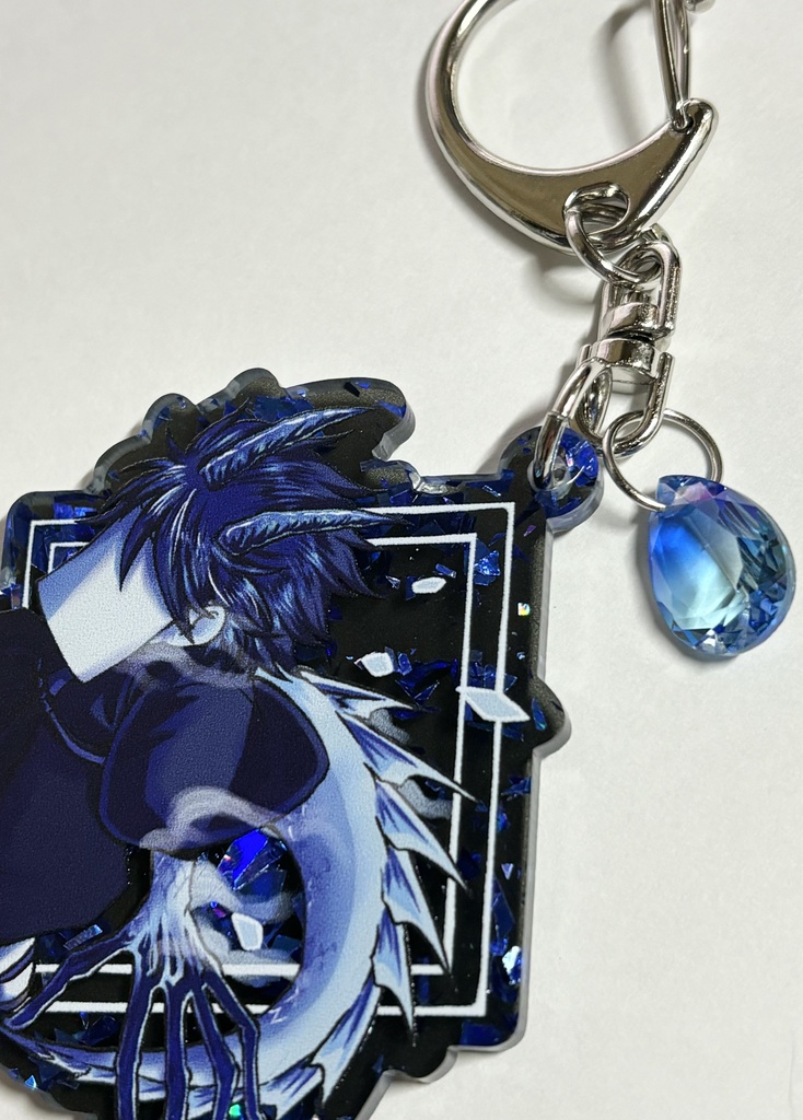 ふさんのキラキラアクキー