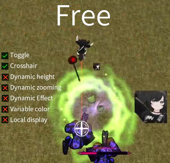 【MA対応・Ecliptica】Hammer Landing Marker|落槌位置マーカー【無料版あり】