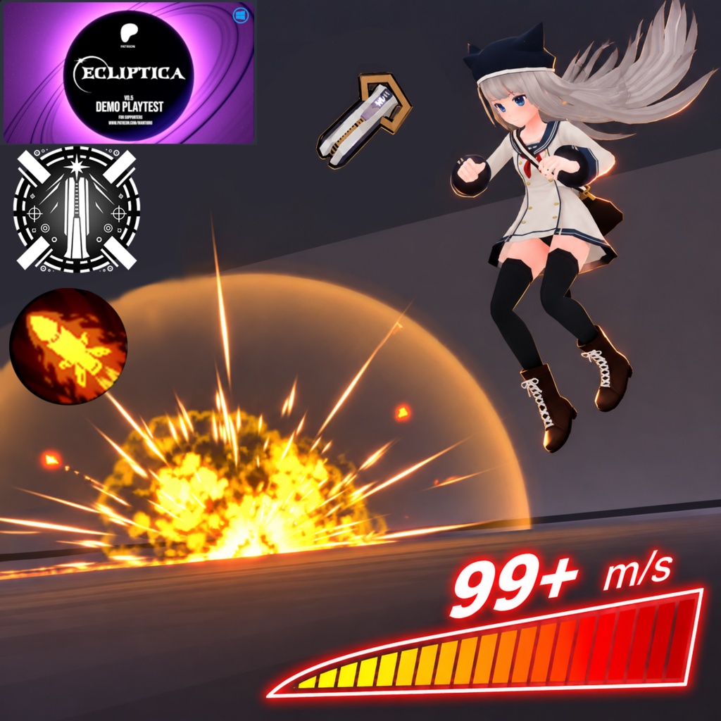 【MA対応・Ecliptica】Firebomb Assistant｜弾道予測・180°旋回補助