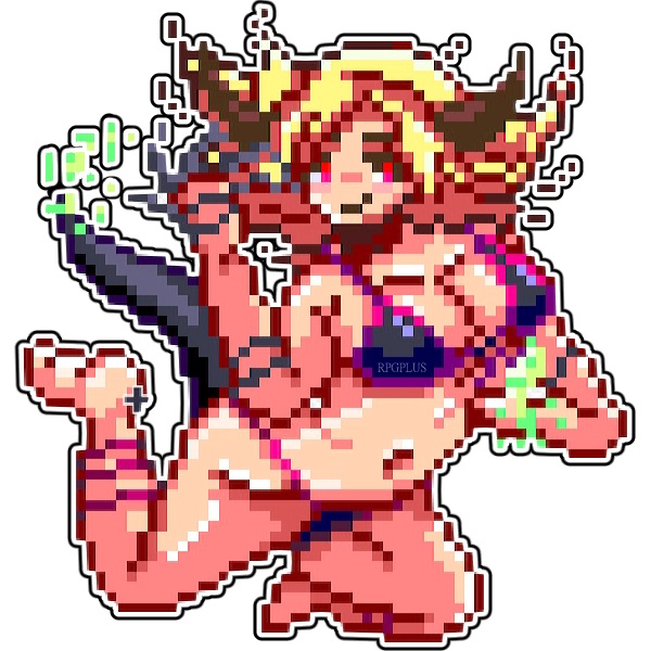 Pixel Devil Girl