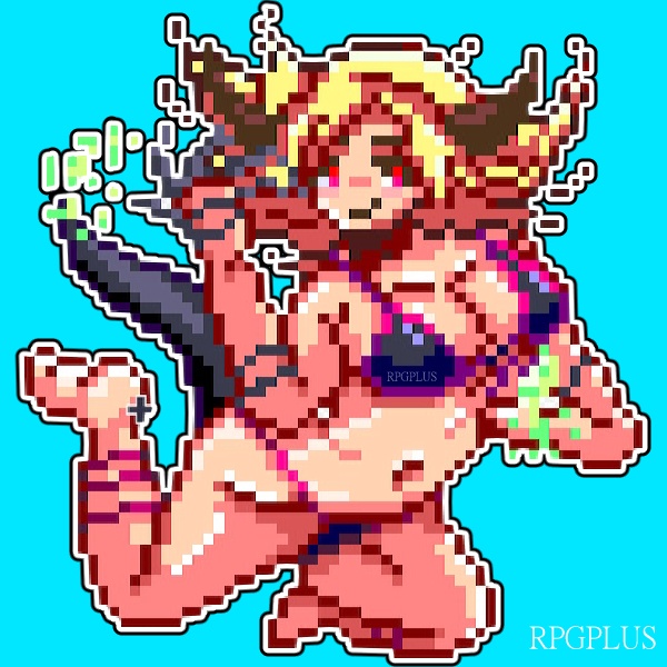 Pixel Devil Girl