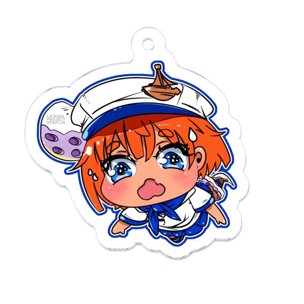 Adlin Acrylic Keychain + Illustration