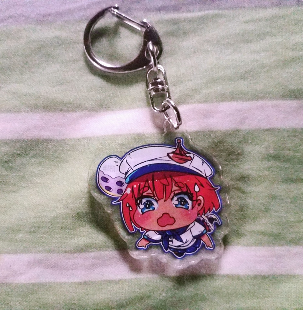 Adlin Acrylic Keychain + Illustration