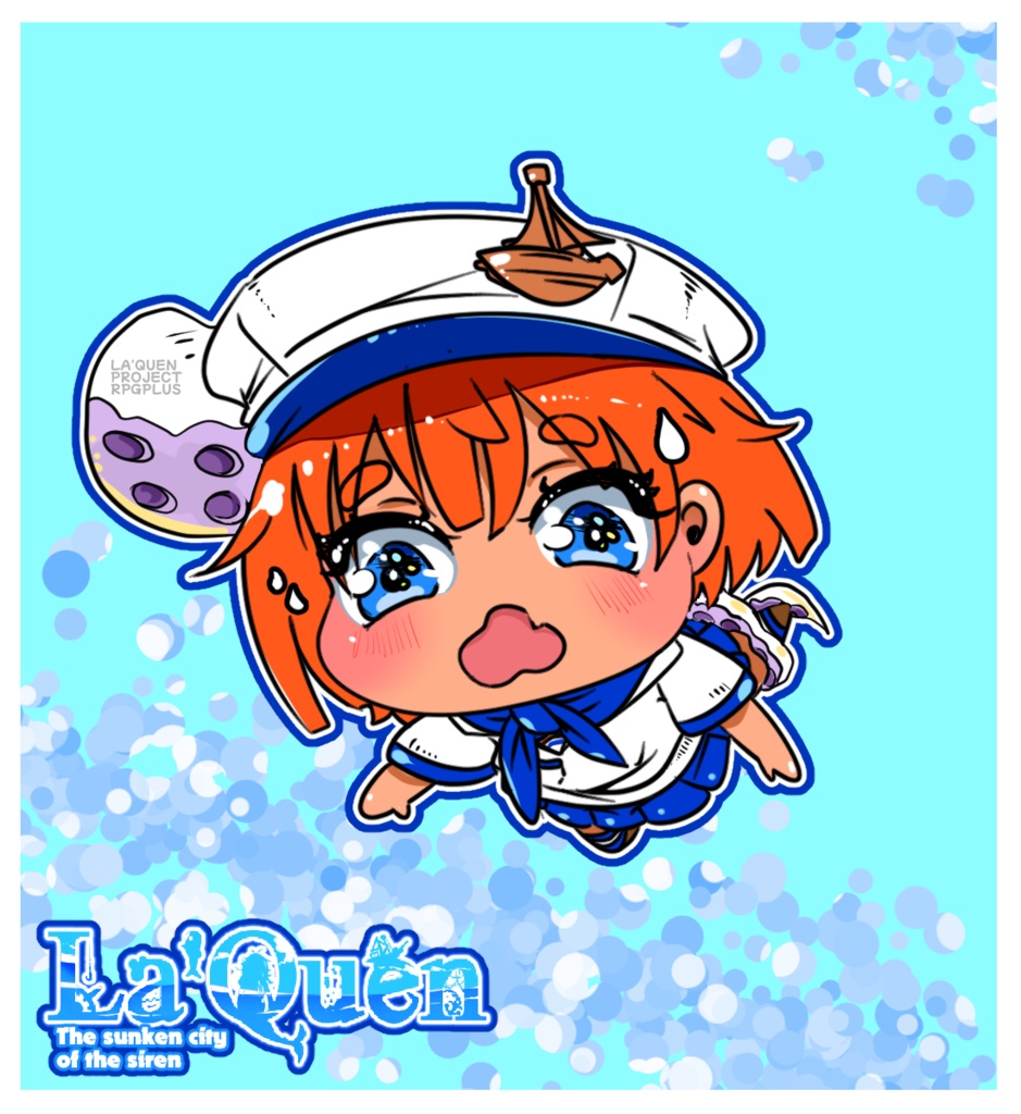 Adlin Acrylic Keychain + Illustration