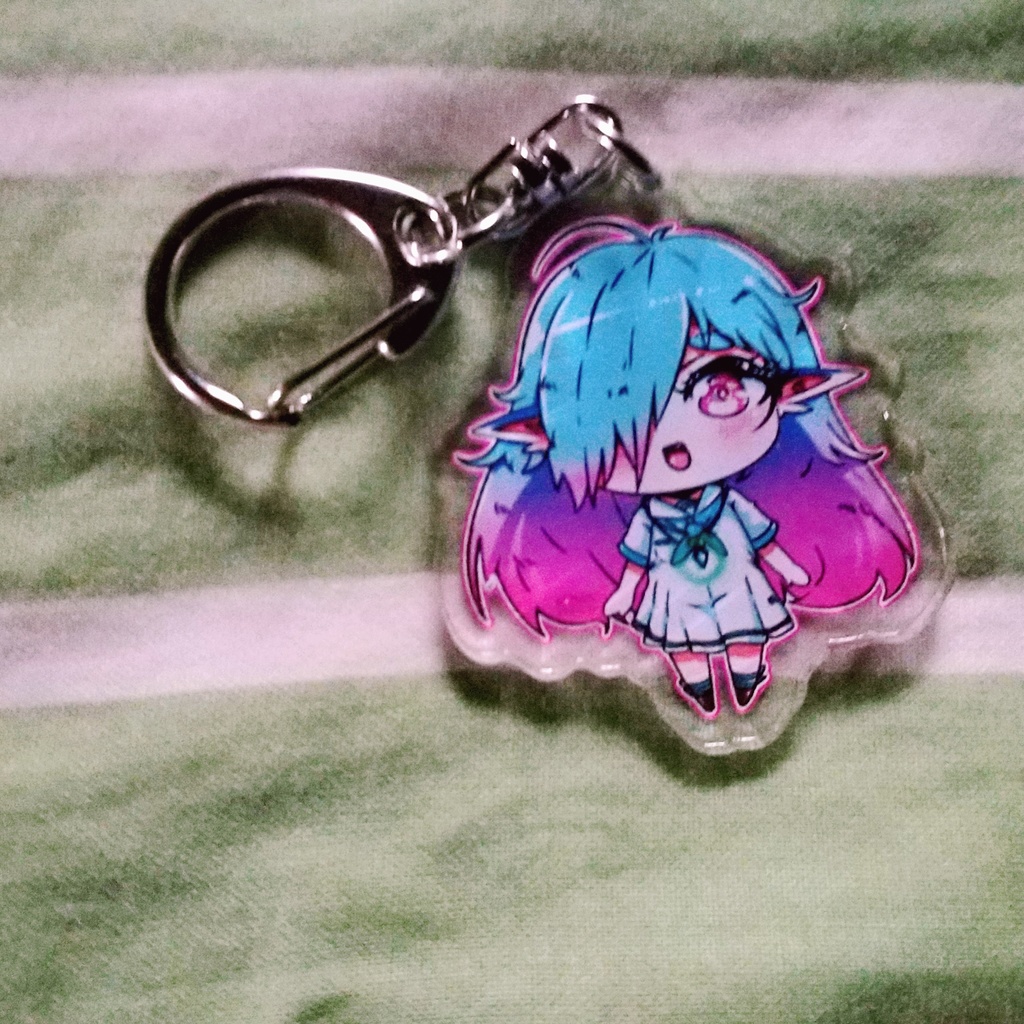 Seirin Acrylic Keychain + Illustration