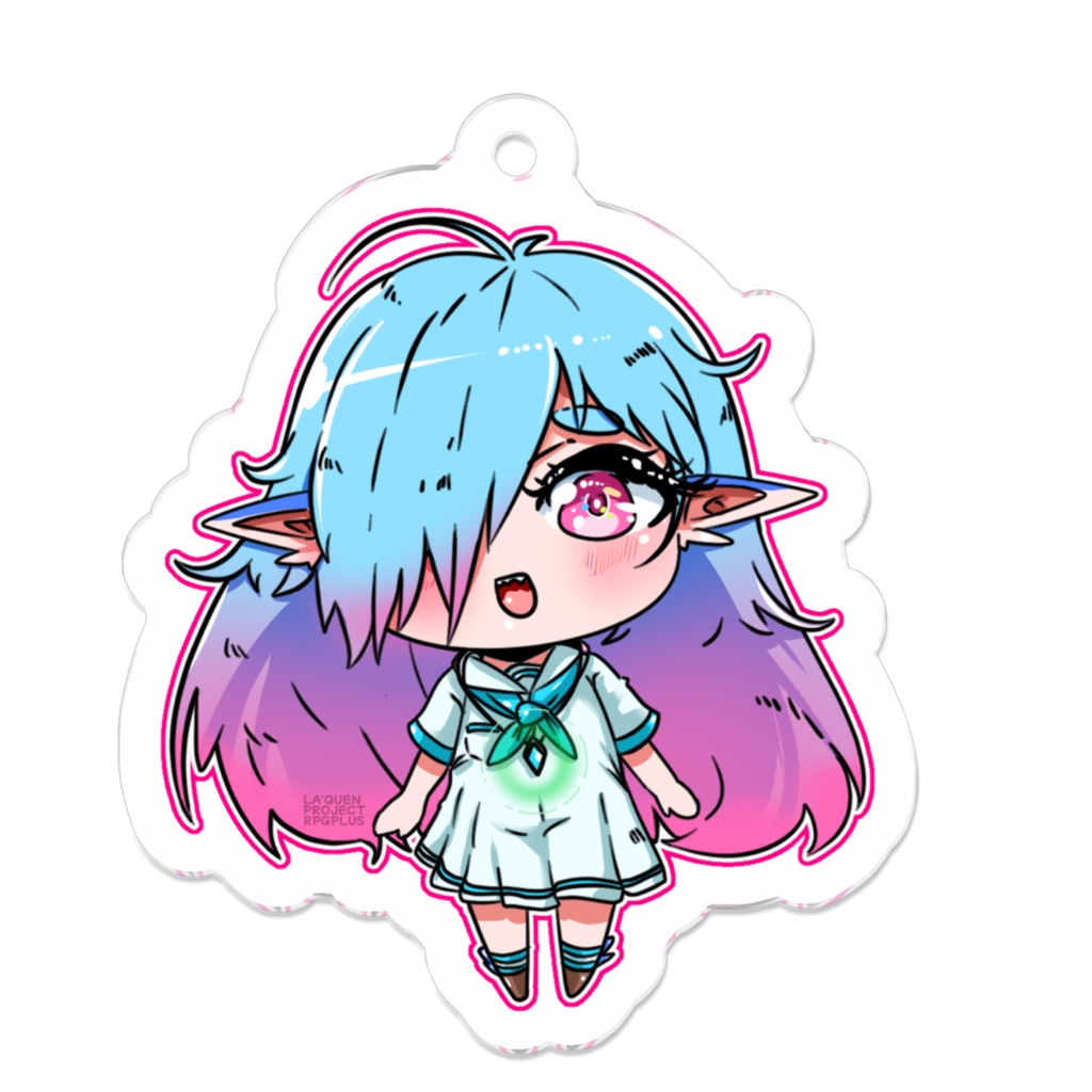 Seirin Acrylic Keychain + Illustration