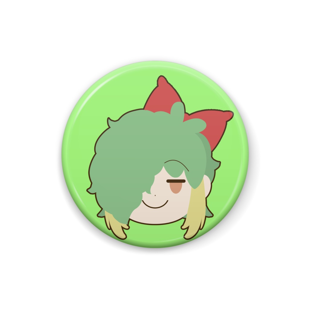 2号ちゃん先生缶バッジ