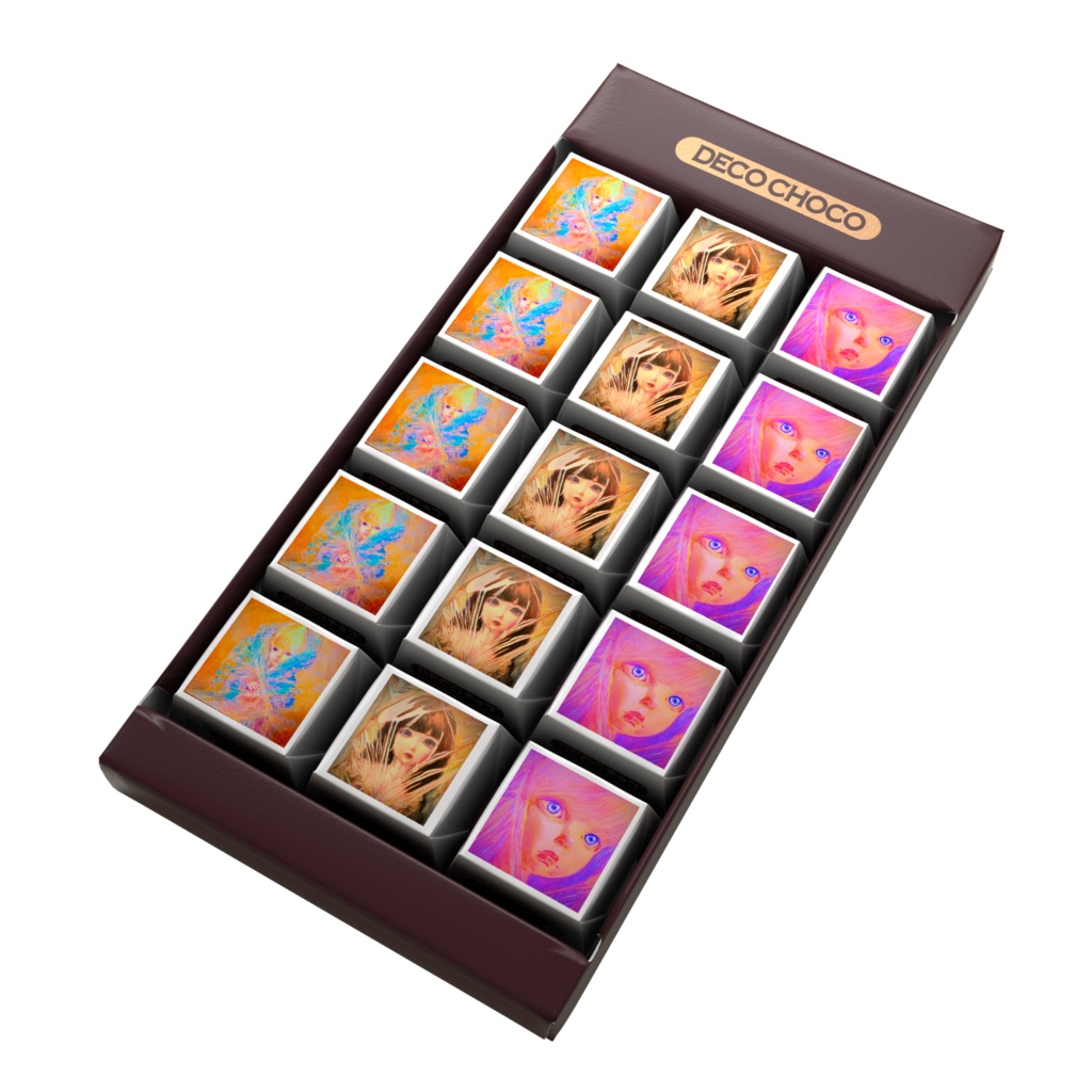 MOMOKO ART COLLECTION｜アートチョコレート 15粒入り