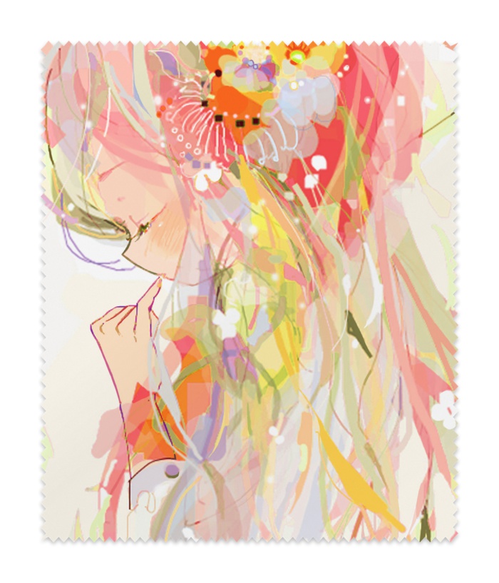 女の子(紅)マイクロファイバー