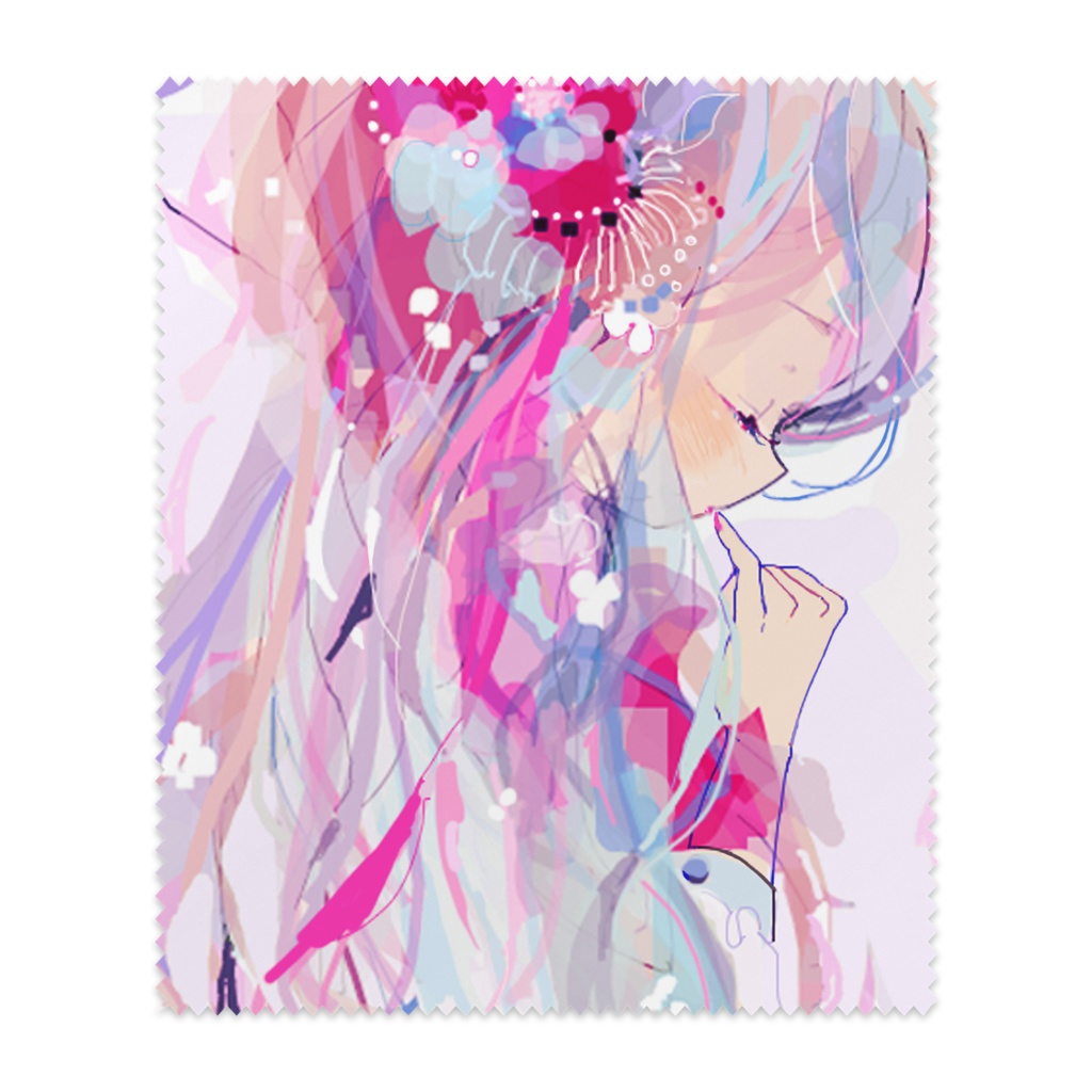 女の子(紅)マイクロファイバー