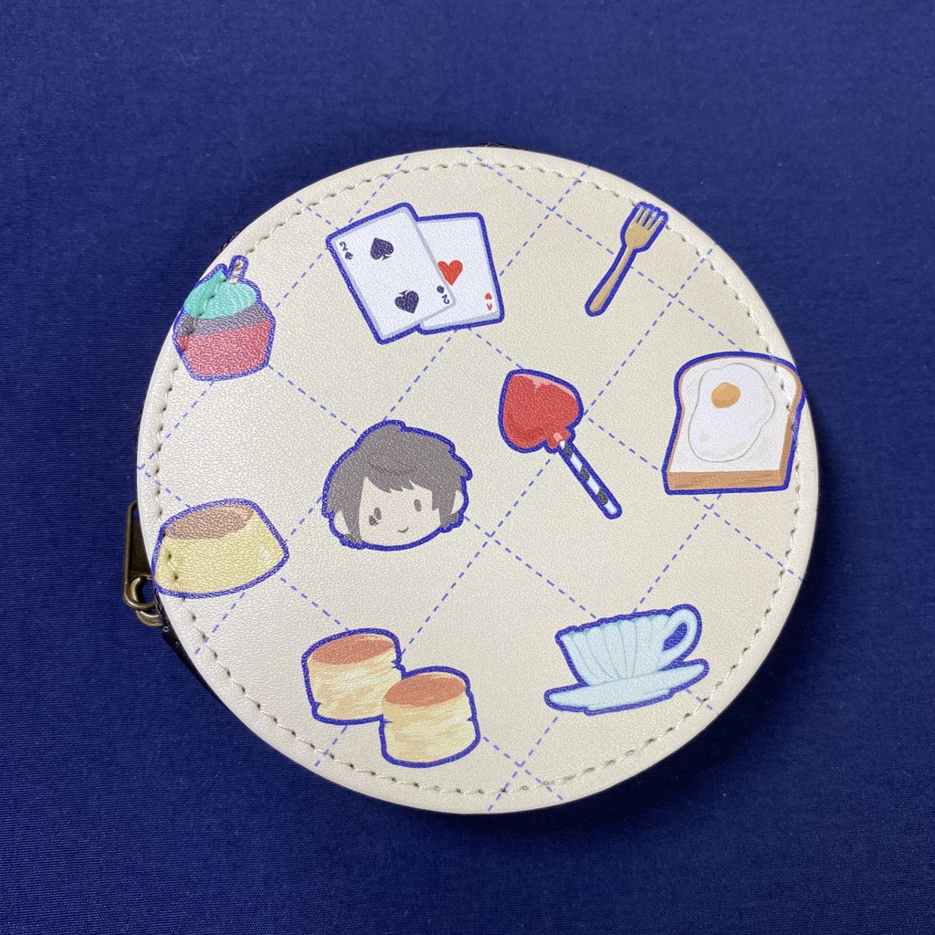 お茶会モチーフコインケース