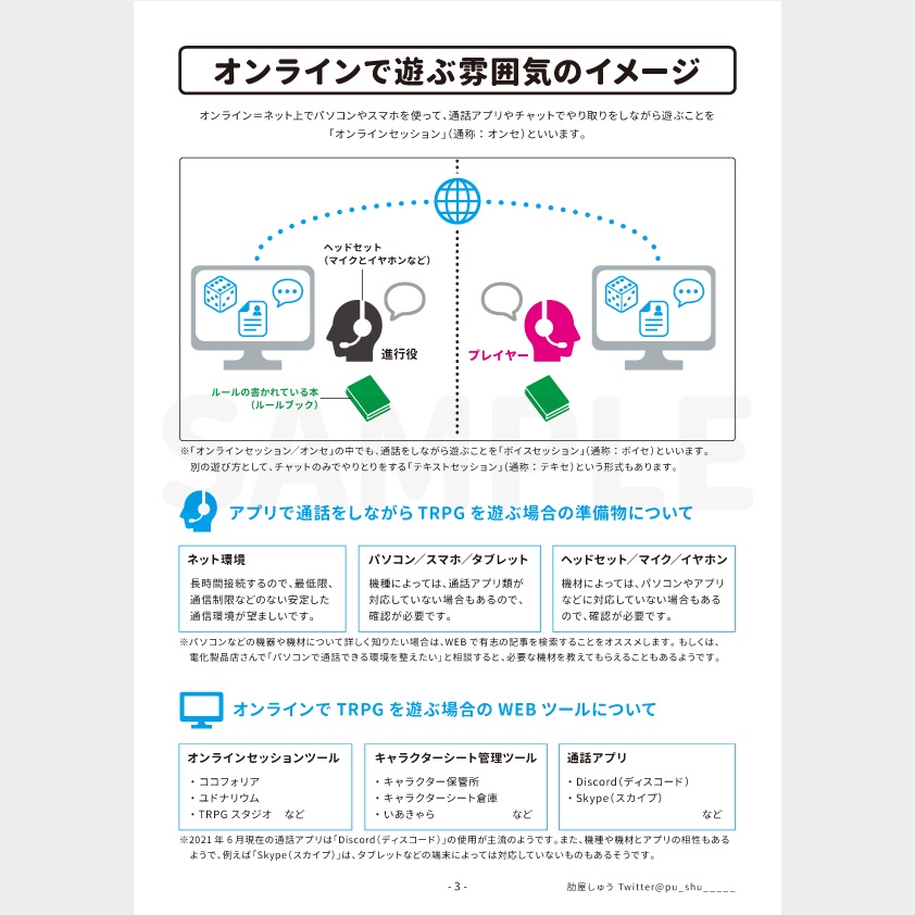 TRPGフリーペーパー「TRPGはいいぞ!」
