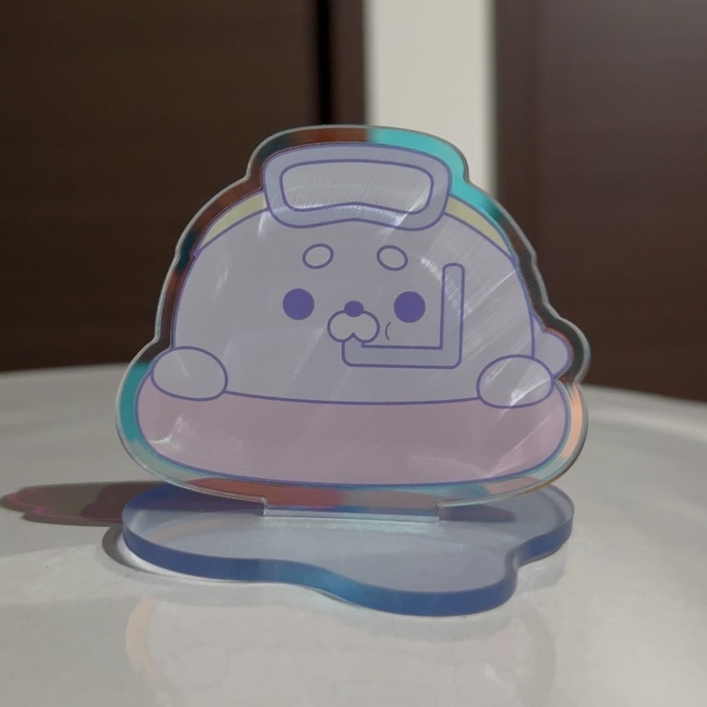 【通常発送】個数限定！ぷくざらし ホログラムアクリルスタンド🦭