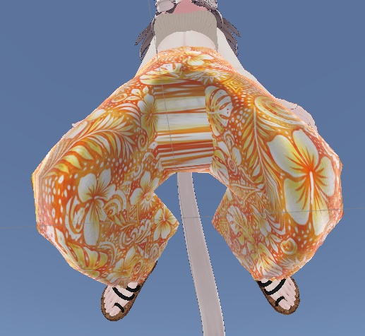 !無料!🌺ALOHA🌺リゾート スタイル🏖️【VRChat向け衣装モデル】