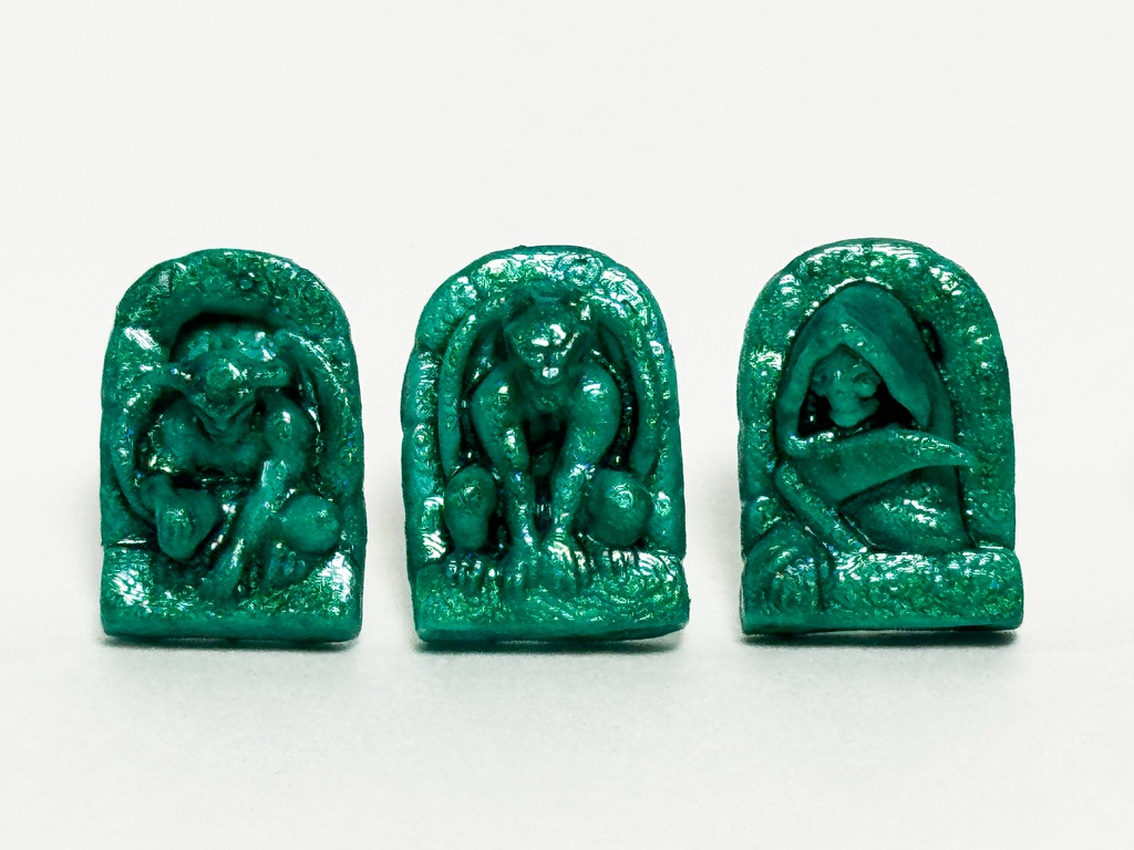 耳乗りガーゴイル カラーバリエーション