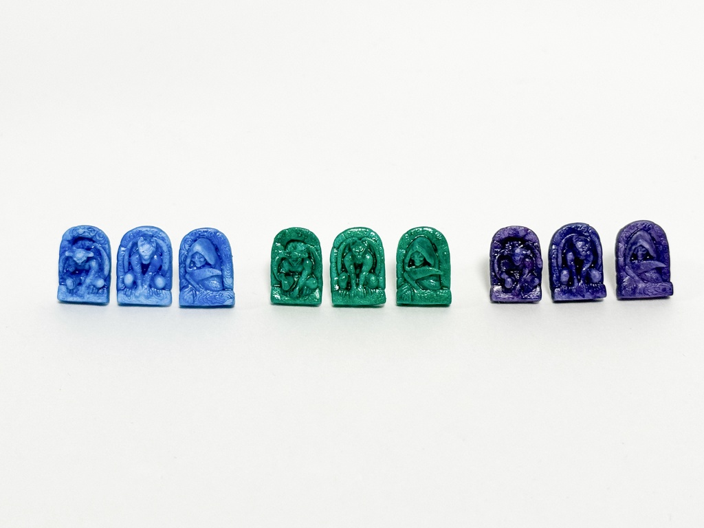 耳乗りガーゴイル カラーバリエーション