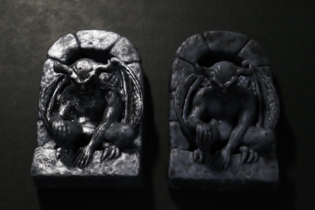 手乗りガーゴイル シルバーエディション