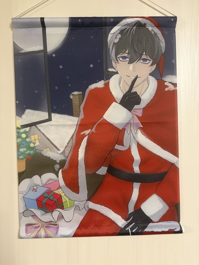 クリスマス1枚絵タペストリー