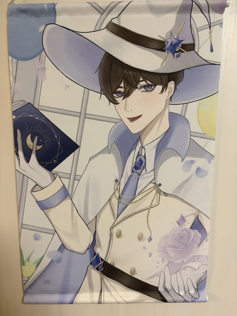 1周年記念イラストタペストリー