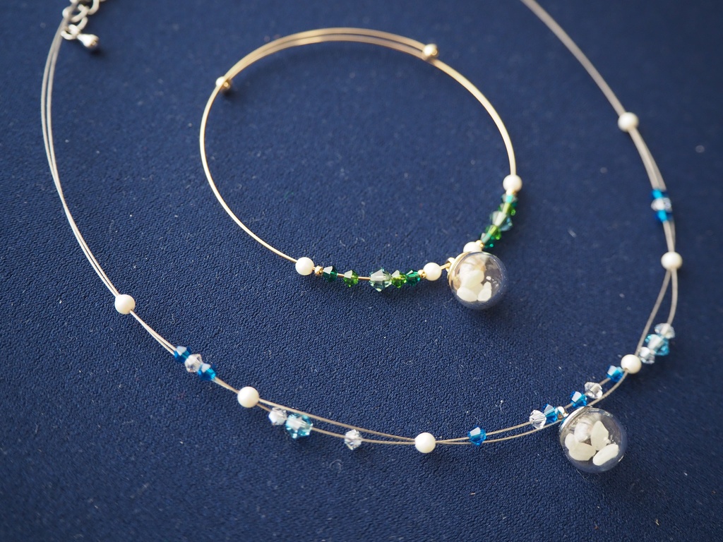 【非売品】スワロフスキーのアミュレット一式《四季》