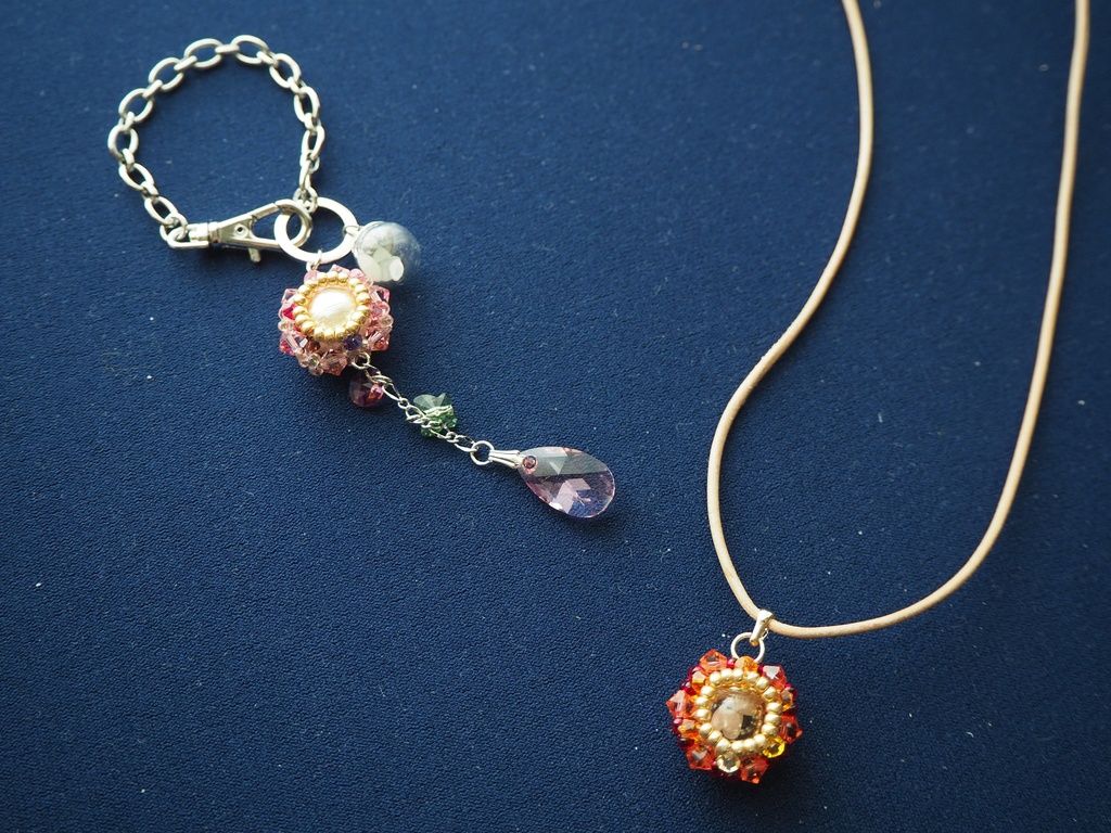 【非売品】スワロフスキーのアミュレット一式《四季》