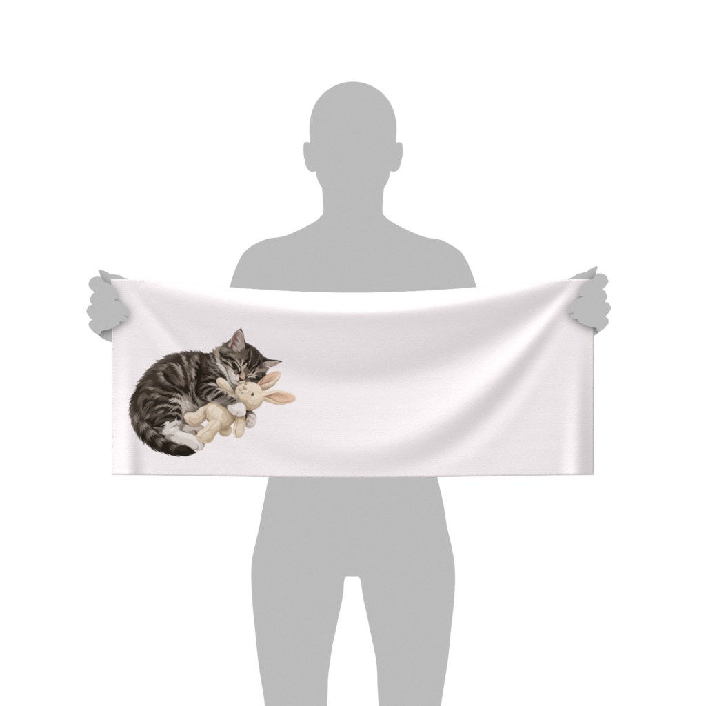 おやすみにゃタオル
