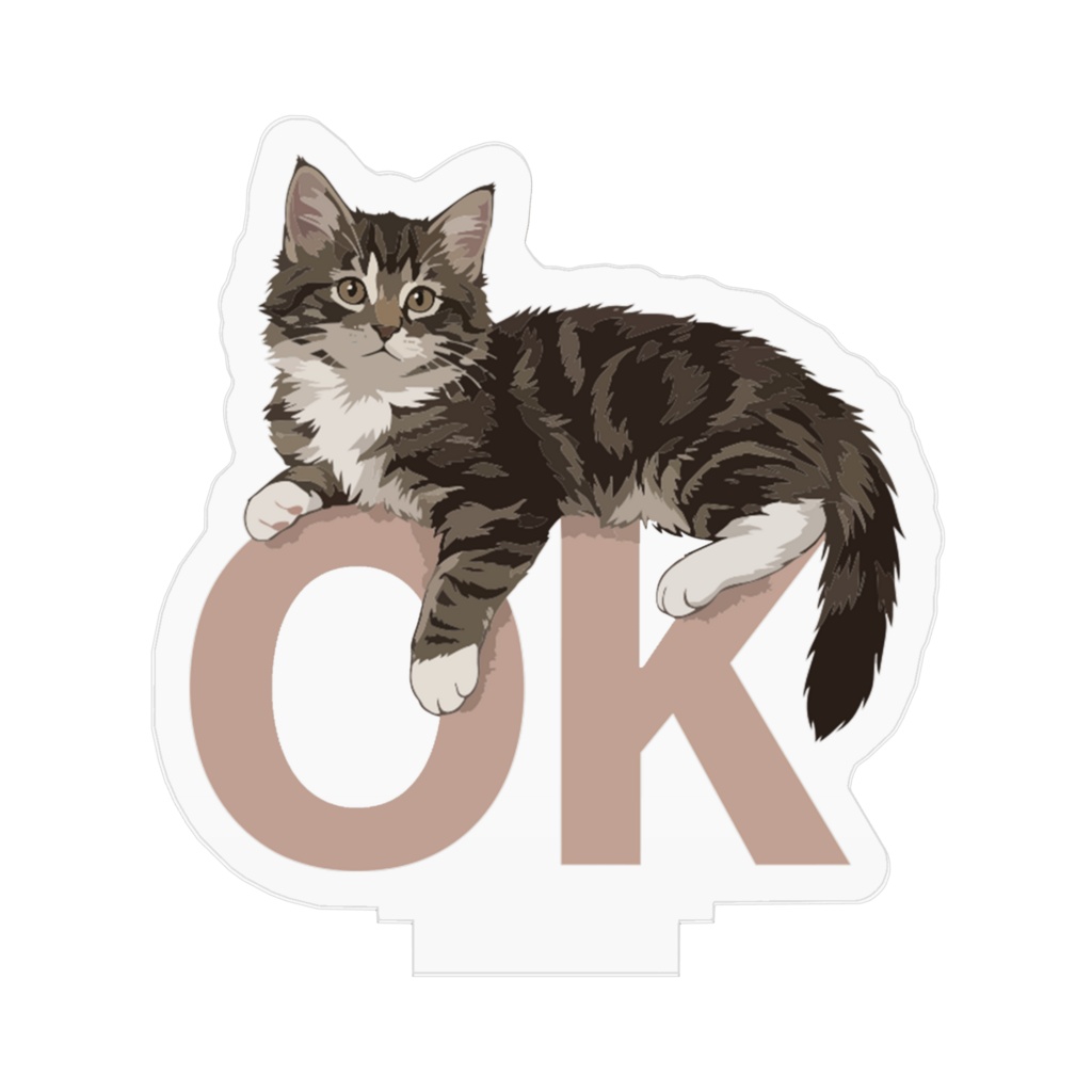 OK!にゃんアクリルフィギア
