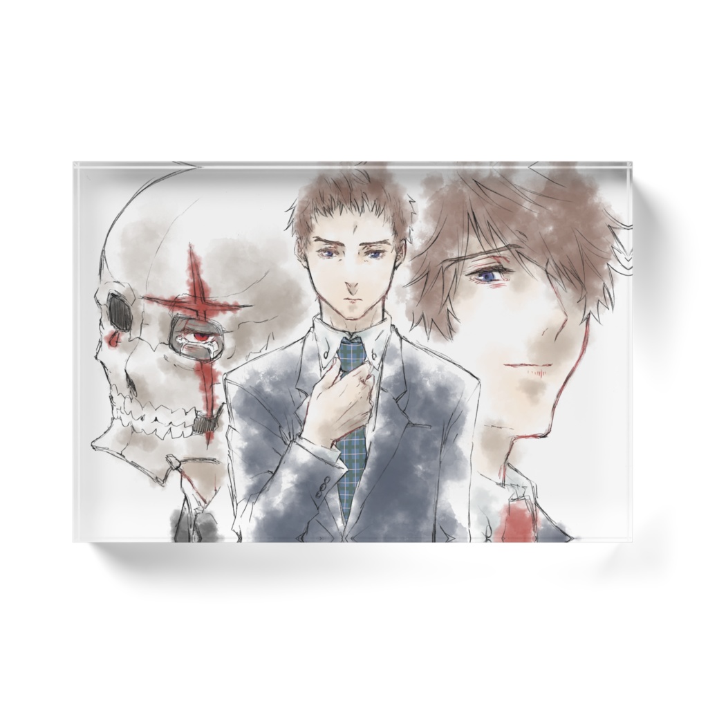 【乱歩奇譚】アクリルブロック(カガミ)