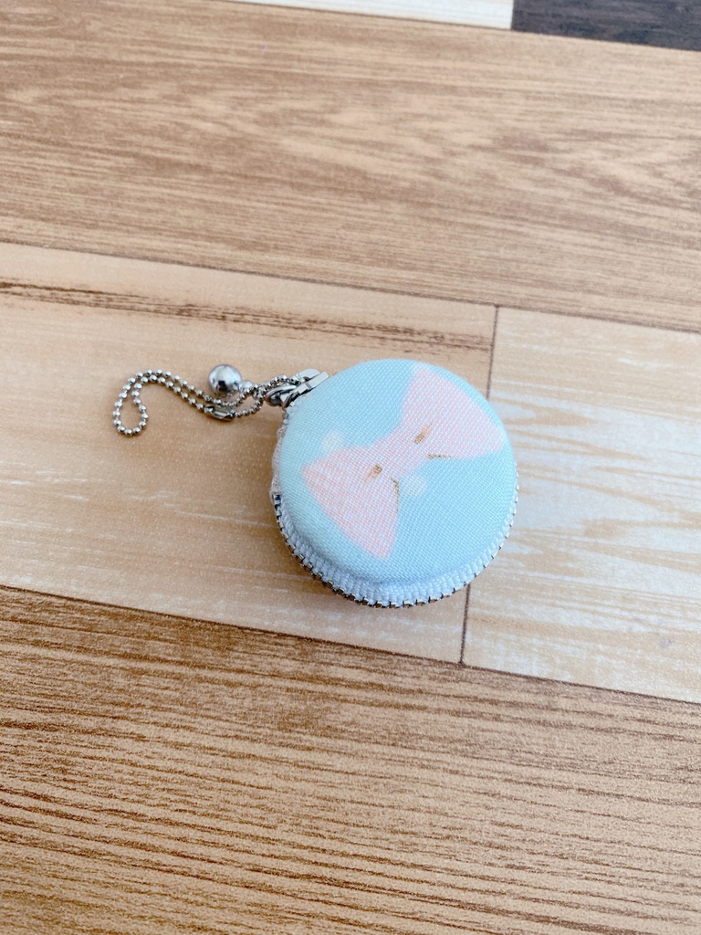 うーちゃんの作ったマカロンポーチ