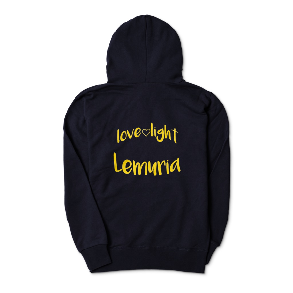 Lemuriaパーカープルオーバー ネイビー