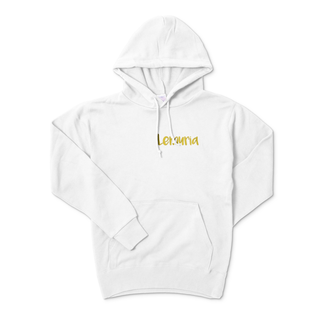 Lemuriaパーカープルオーバー　ホワイト