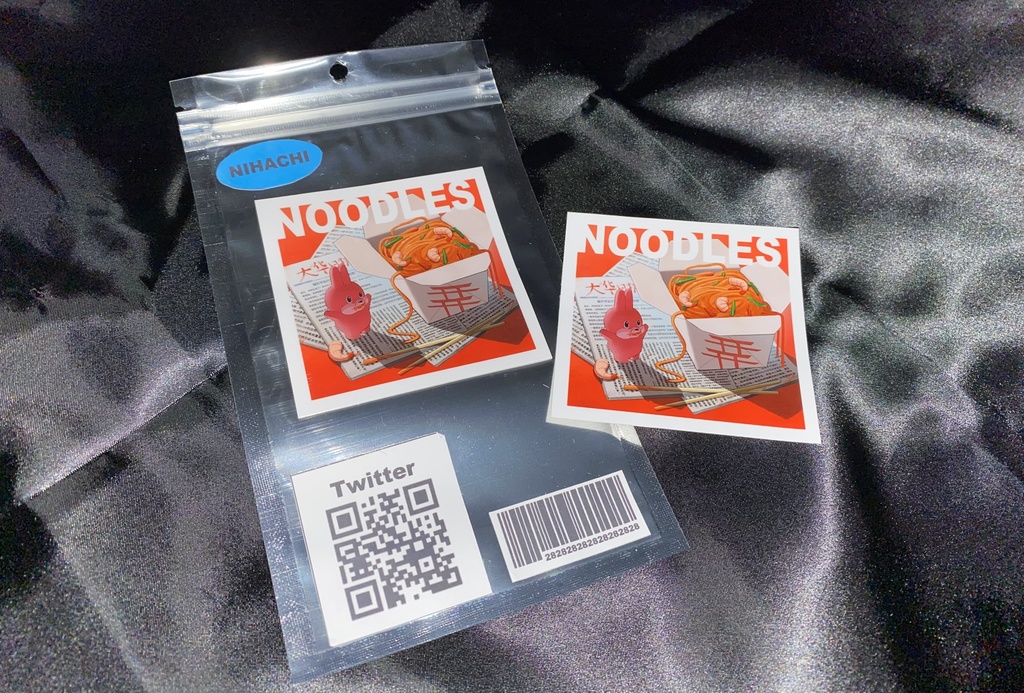 Food Sticker NOODLES ステッカー