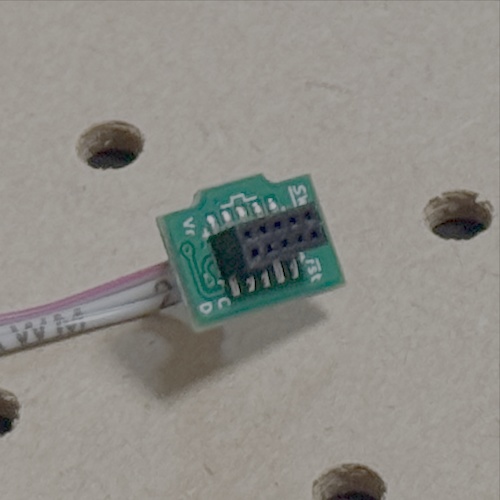 JST-SH 3pin to MIPI-10 変換基板 for Raspberry Pi Debug Probe