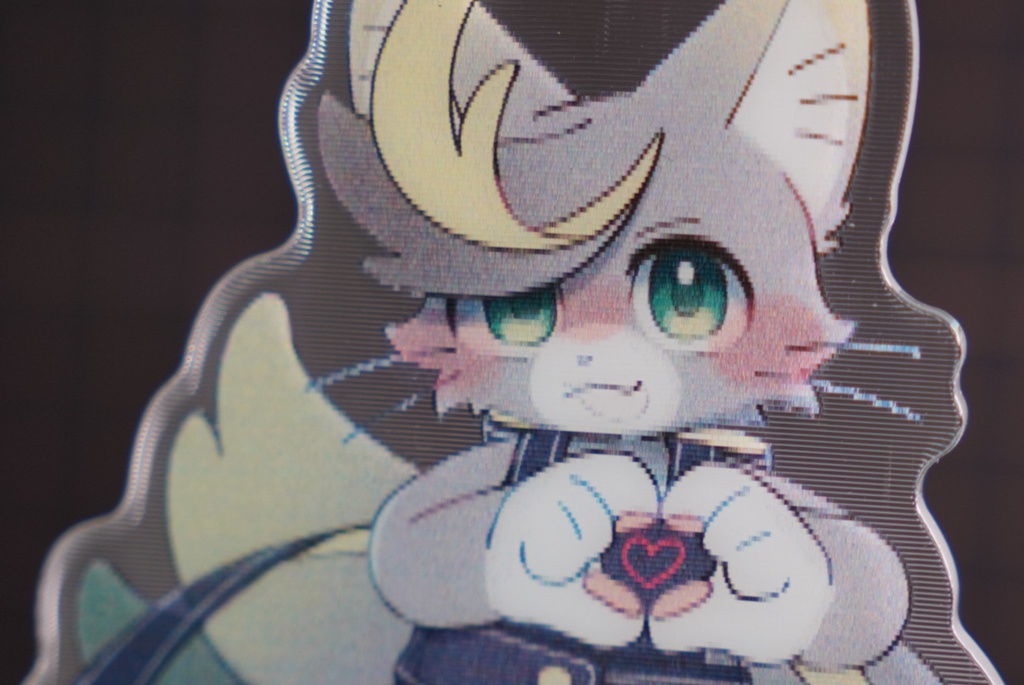 【受注生産】レンチキュラーアクスタ(たまこねこ・また)