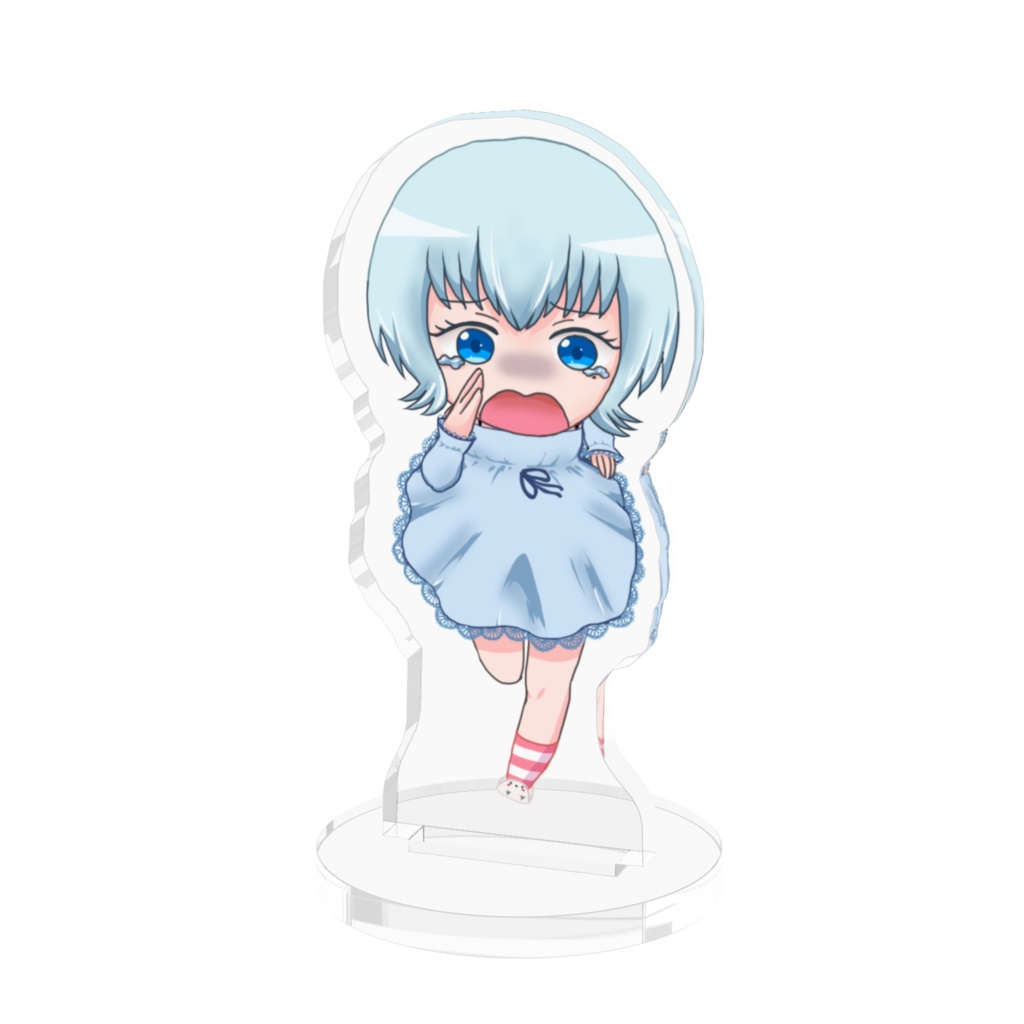 目白まめこアクリルスタンド(全力ダッシュ)