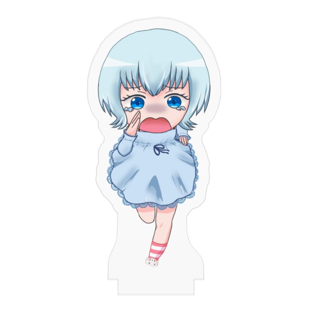 目白まめこアクリルスタンド(全力ダッシュ)