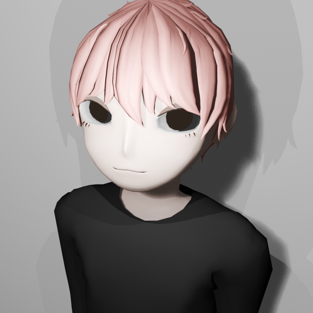 オリジナル3Dモデル【akagami】  vrc  アバター　